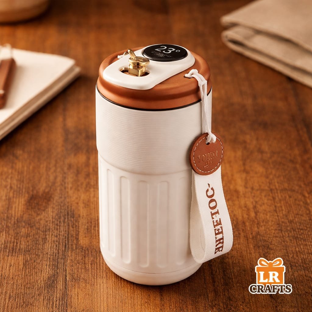 Aura Smart LED Temperature Thermal Flask