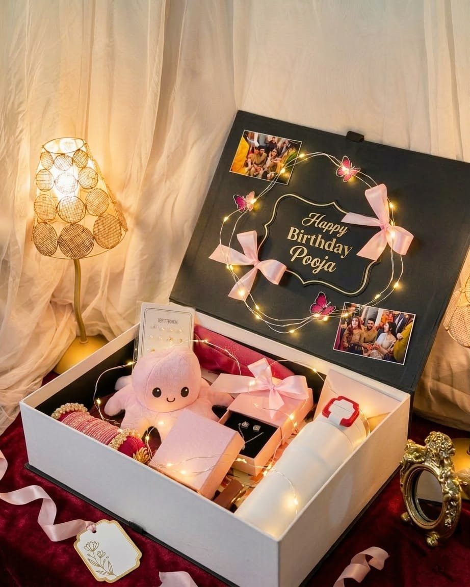 Pooja's Birthday Luxury Gift Trunk